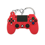 Load image into Gallery viewer, Gamer PS4 Controller Style Silicone Key Chain
