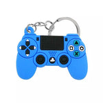 Load image into Gallery viewer, Gamer PS4 Controller Style Silicone Key Chain
