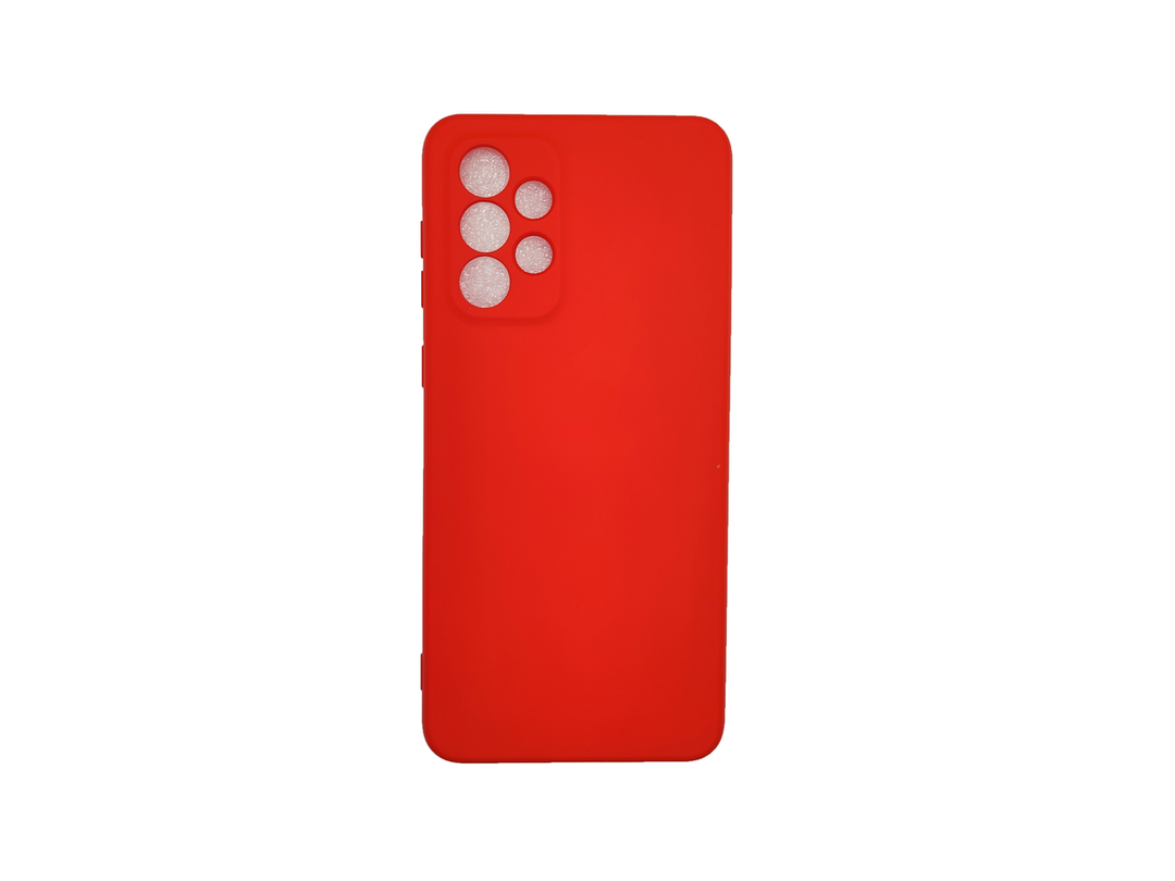 Silicone Back Cover for Samsung Galaxy A33 - Red