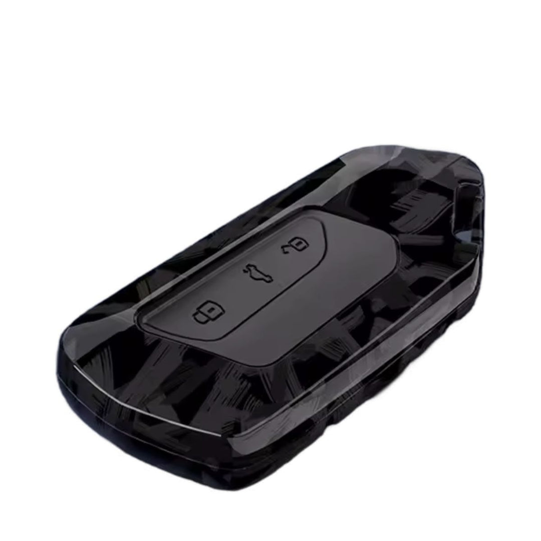 ABS Forged Carbon Fibre Look Car Key Case Cover