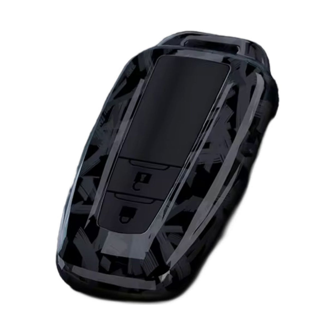 ABS Forged Carbon Fibre Look Car Key Case Cover