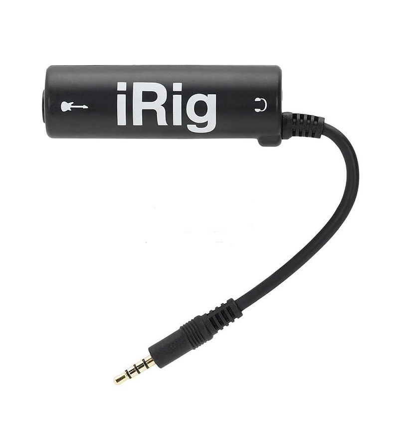 Guitar Audio Adapter for I phone, I Pod and I Pads.(i Rig)