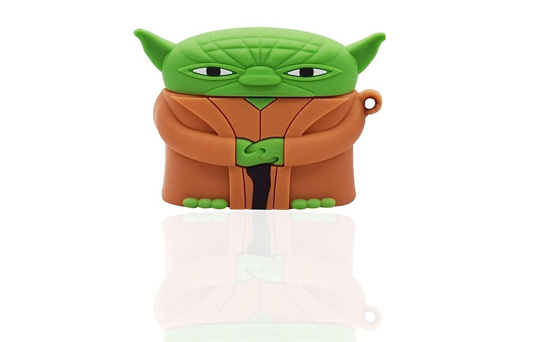 Inspired by Jedi Master Generic Silicone Protective Case Compatible with Earpods 1/2