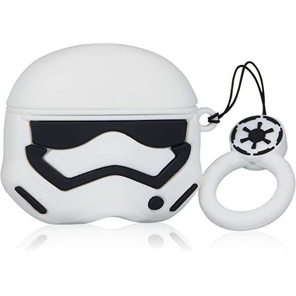 Inspired by Stormtrooper Generic Silicone Protective Case Compatible with Earpods 1/2