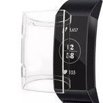 Load image into Gallery viewer, Soft TPU Protective Case Bumper Cover For Fitbit Charge 3/4
