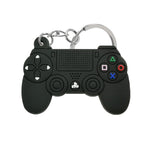 Load image into Gallery viewer, Gamer PS4 Controller Style Silicone Key Chain
