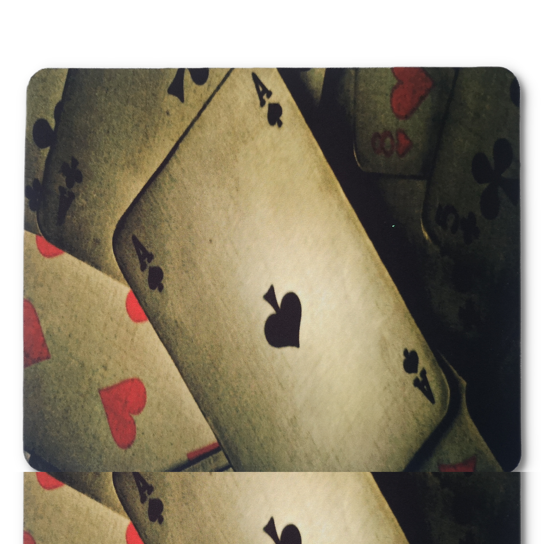 Ace Of Spades Design Mouse Pad
