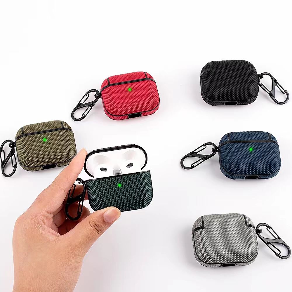 Nylon Armour Case Compatible with Earpods 1 and 2