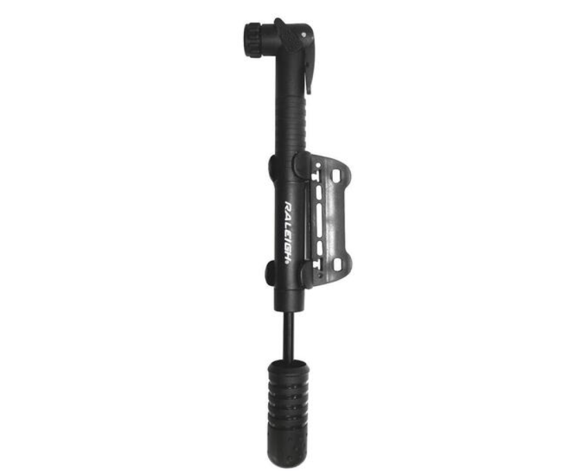 RALEIGH Mini Hand Pump: Light, Durable, Fits Schrader & Presta Valves