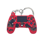 Load image into Gallery viewer, Gamer PS4 Controller Style Silicone Key Chain
