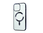 Load image into Gallery viewer, Electroplated MagSafe Case Built-in Clear Lens Protector for iPhone 15 Pro Max
