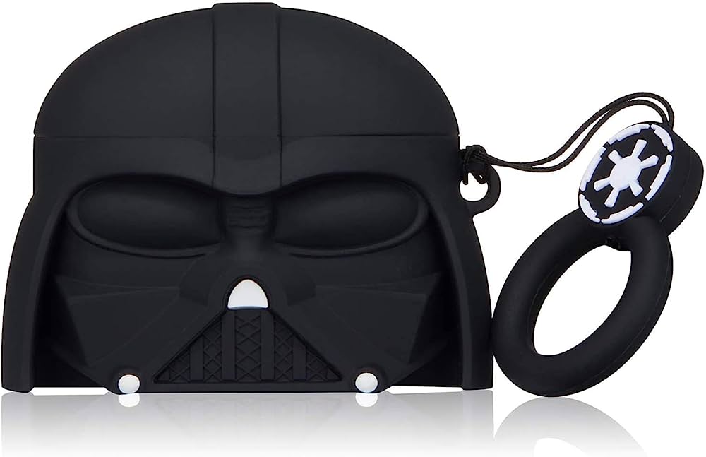 Inspired by Darth Vader Generic Silicone Protective Case Compatible with Earpods 1/2