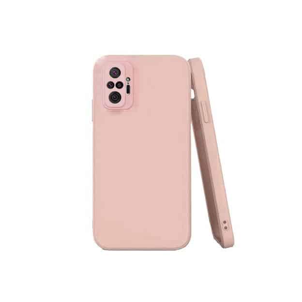 Silicone Back Cover for Xiaomi Redmi Note 10 Pro - Salmon