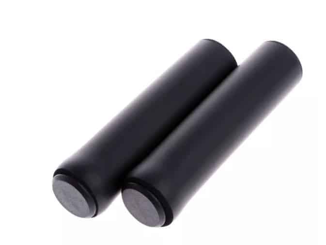 Silicone Anti-Slip MTB and Scooter Handle Grips - Black