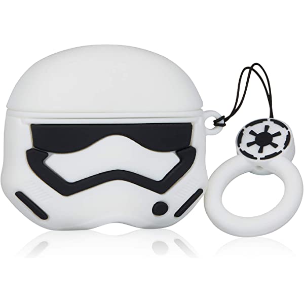 Inspired by Stormtrooper Generic Silicone Protective Case Compatible with Earpods 1/2
