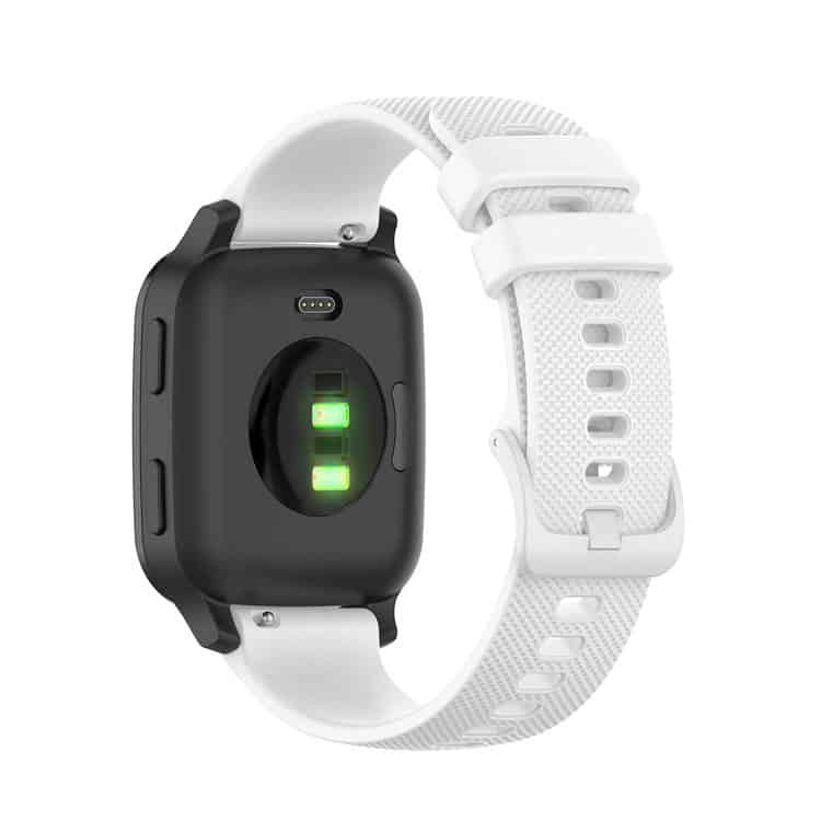 Compatible Strap for Garmin Venu SQ, Vivoactive 3, Forerunner 245 - White