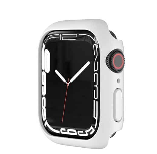 TPU Bumper Cover compatible with Apple Watch 7 41mm - White