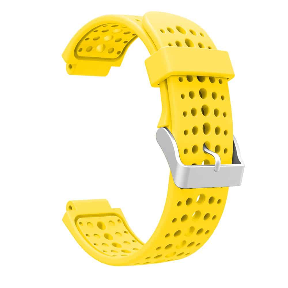 Silicone Watch Band For Garmin Forerunner 220/230/630/235 - Yellow